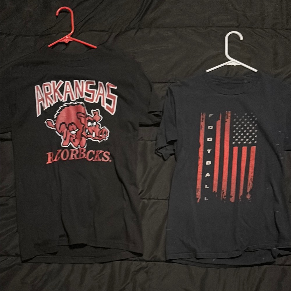 Arkansas Razorbacks men’s  Black T-Shirt